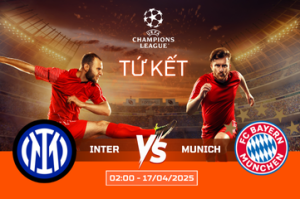 Soi kèo cuộc chiến Inter vs Munich lúc 02:00 ngày 17/04